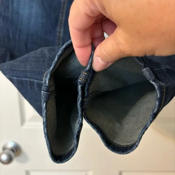 Free People Jeans Straight Leg Dark Wash 61855-16515125 Size 28 - Picture 9 of 14